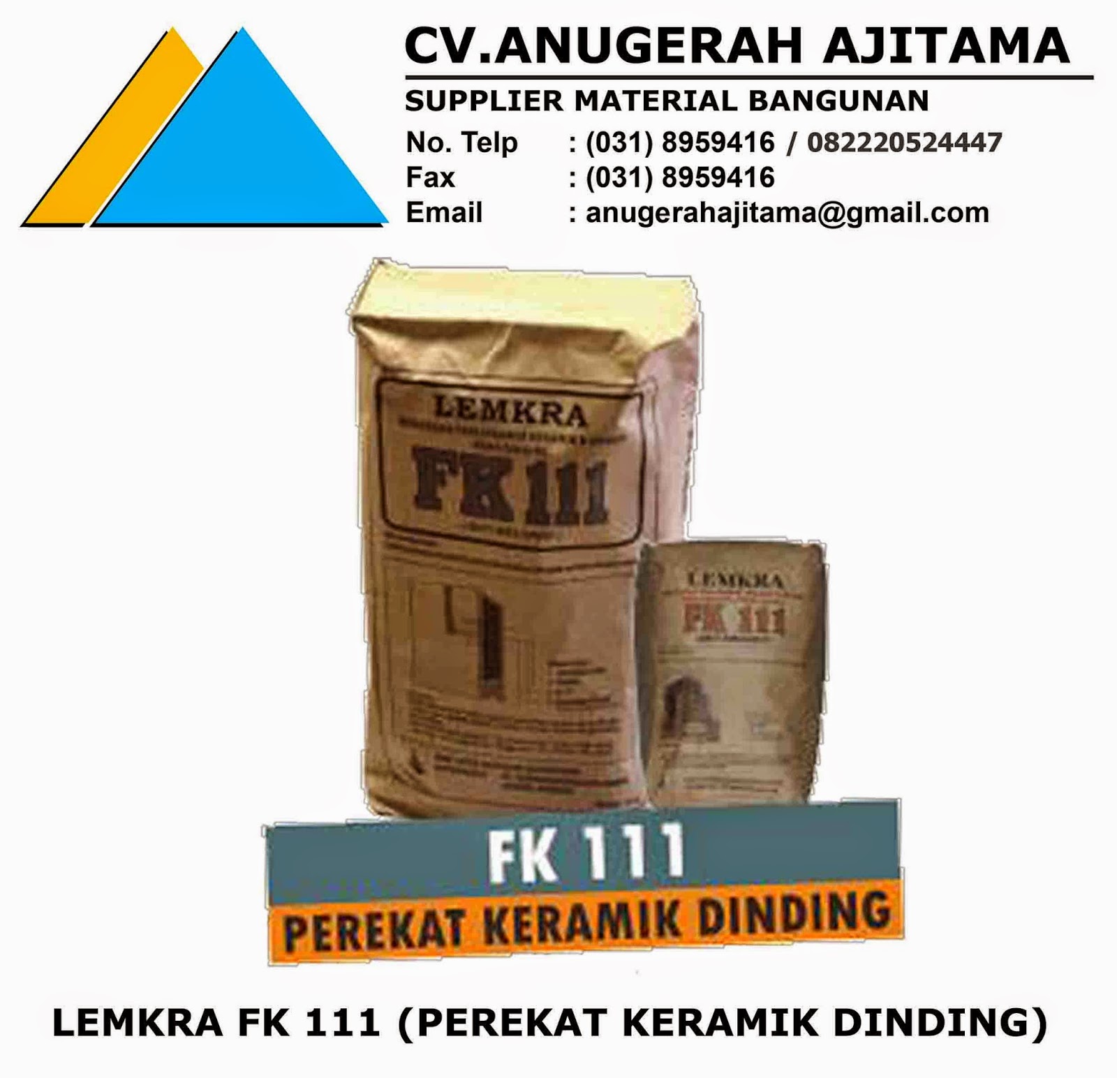 SUPPLIER BAHAN BANGUNAN iJUALi BAHAN BANGUNAN iJUALi LEMKRA 
