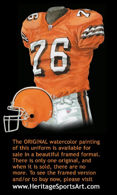 Cleveland Browns 2005 uniform