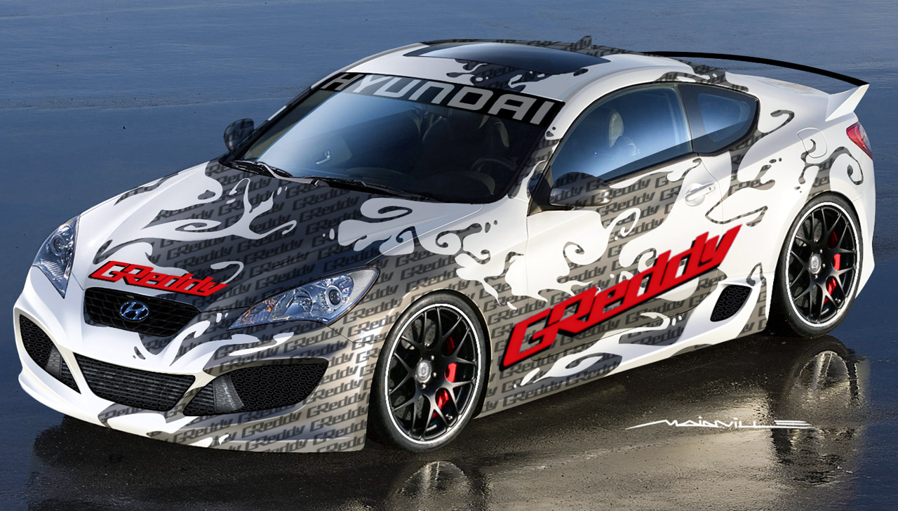 2009 Hyundai GReddy X Gen Street Genesis Coupe GAMBAR FOTO