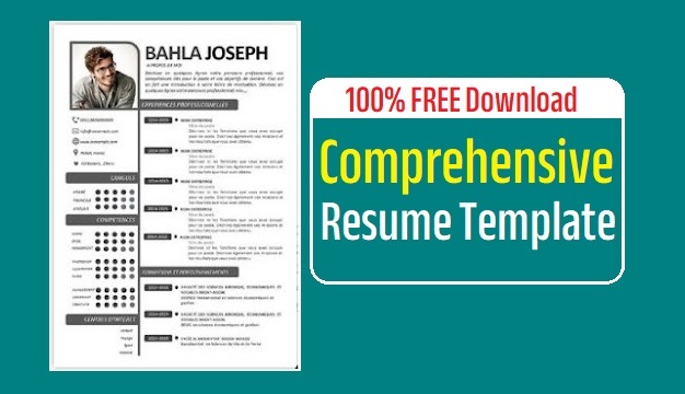 Comprehensive Resume Template Download
