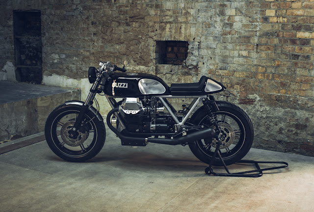 Moto Guzzi Le Mans 1000 By Side Rock Cycles Hell Kustom