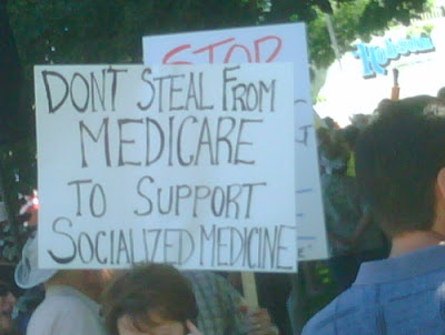 Tea Party sign