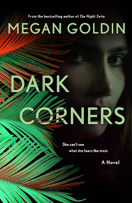 book cover of psychological thriller Dark Corners by Megan Goldin