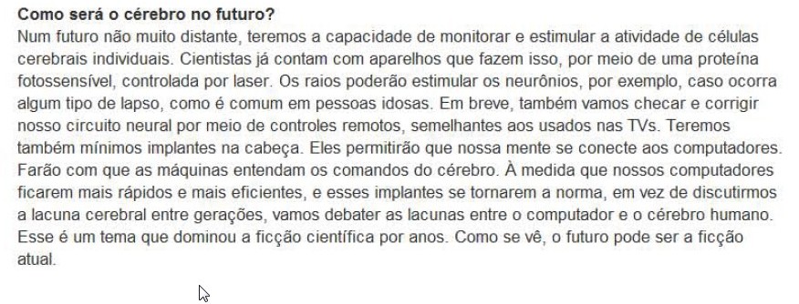 Internet boa para o cérebro