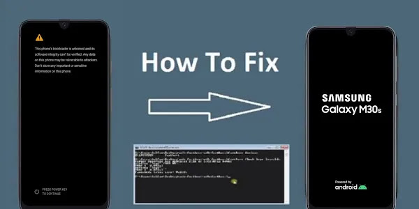 How to remove bootloader warning | Samsung Galaxy M30s