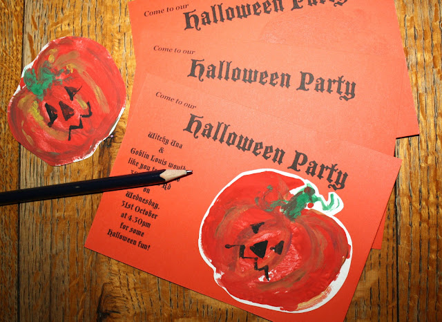 children's halloween invitations