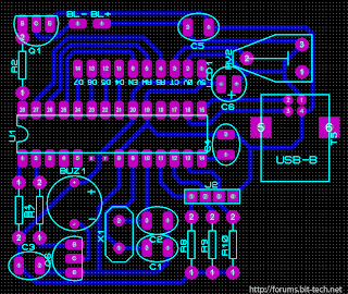 USB to control LCD from PC