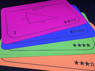 It has been a busy calendar week initiatory of all to prep materials for a mo twelvemonth of  New Resources for eighth Grade Math