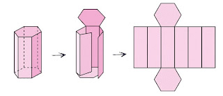 Resultado de imagen de cubo cuerpo geometrico figura estendida