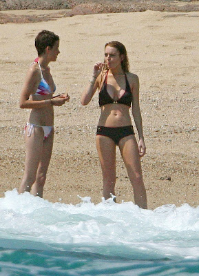 Lindsay Lohan  Bikini Photos