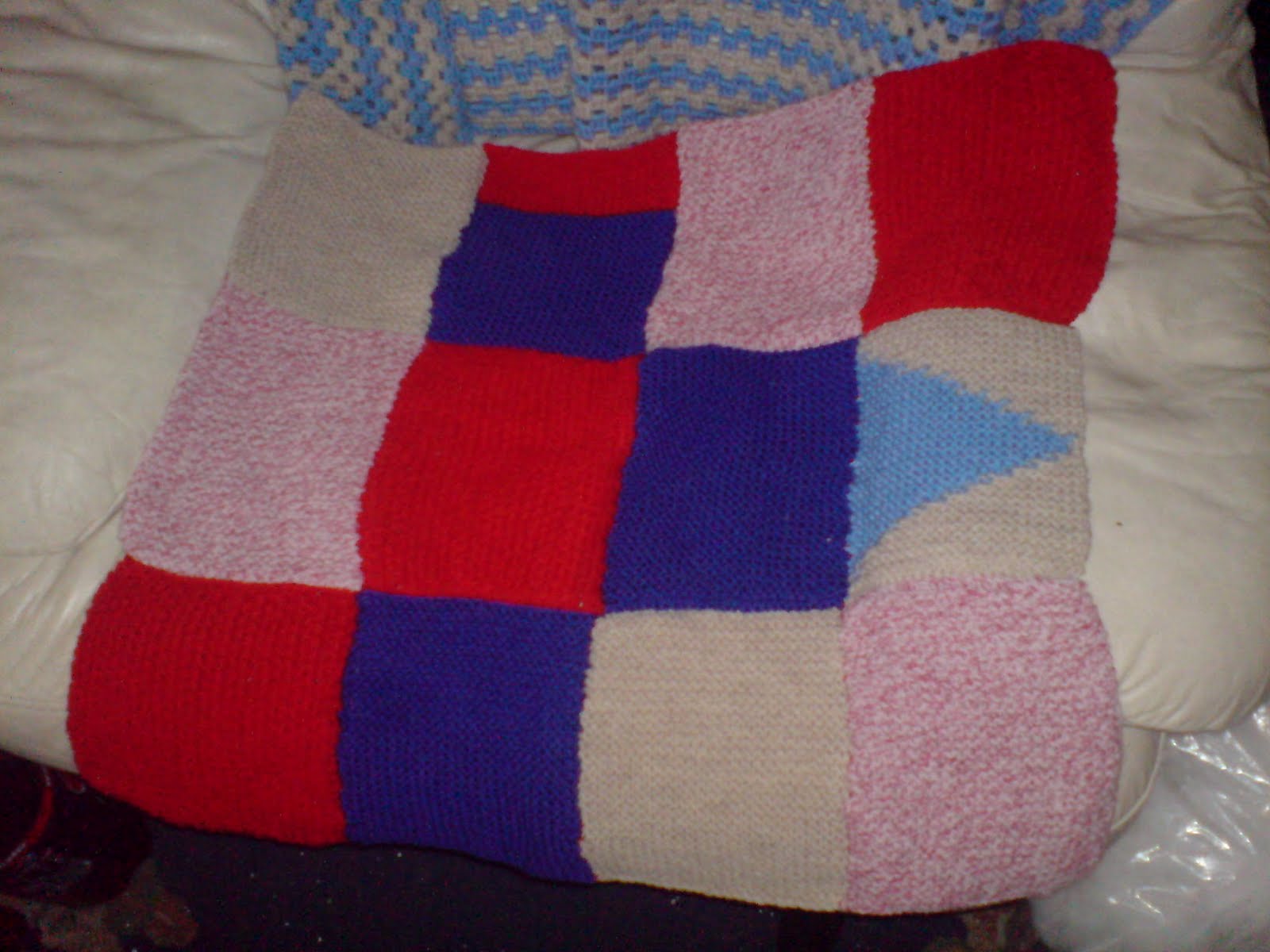 HANDMADE BY LILACANGLIA: A couple of blankets I have knitted for my ...