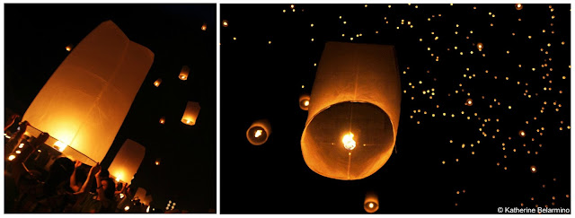 Yeepeng Lanna International Floating Lantern Festival, Chiang Mai, Thailand
