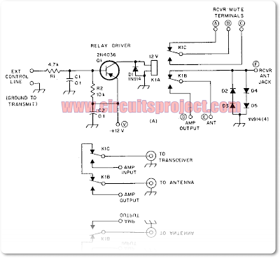 Simple TR Circuit Diagram