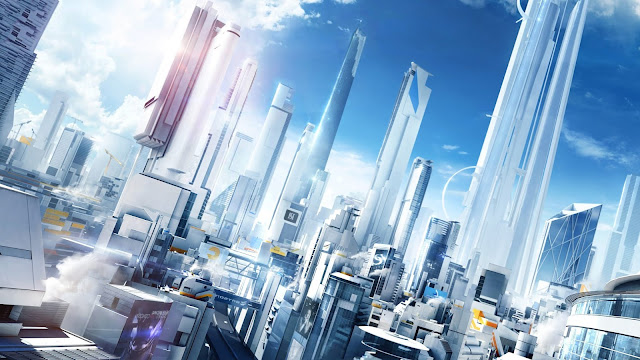 Download Wallpaper Mirrors Edge City of Glass, Hd, 4k Images. 