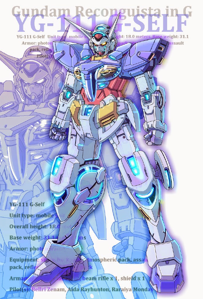 Gundam Reconguista Mechanical Art Gundam G Self Fan Made Images Gundam Kits Collection News And Reviews