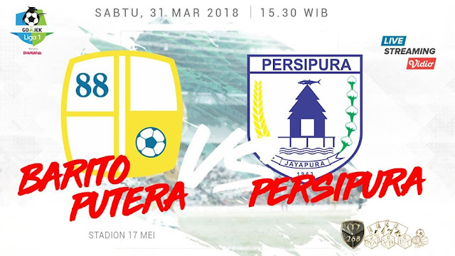 Prediksi Barito Putera Vs Persipura Jayapura, Sabtu 31 Maret 2018 Pukul 15.30 WIB