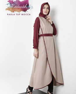 Model Desain Baju dan Hijab dari Radwah Untuk Acara Keluarga