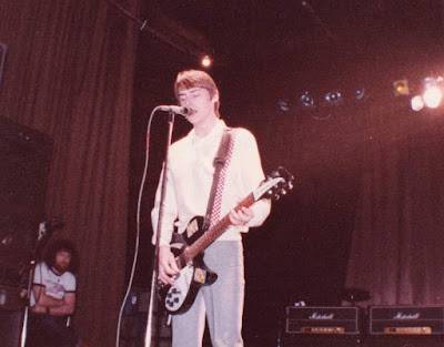 Paul Weller at soundcheck, Edinburgh 1979