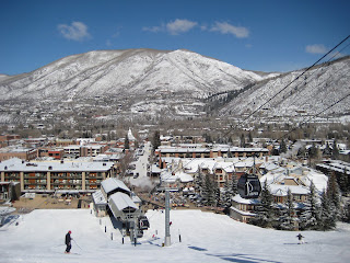 Silver Queen Gondola in the town of Aspen