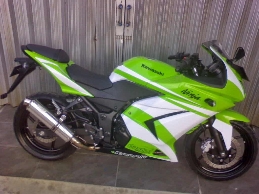 Gambar Modifikasi Motor Kawasaki Ninja 250 Terbaru Dan Terupdate