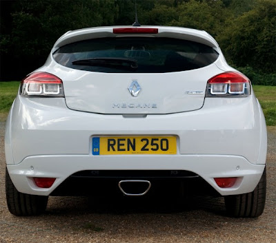 2010 Renault Megane RS Rear View