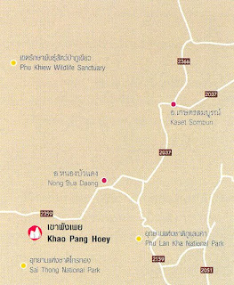 Khao Pang Hoey Map at thailand-mountains.blogspot.com