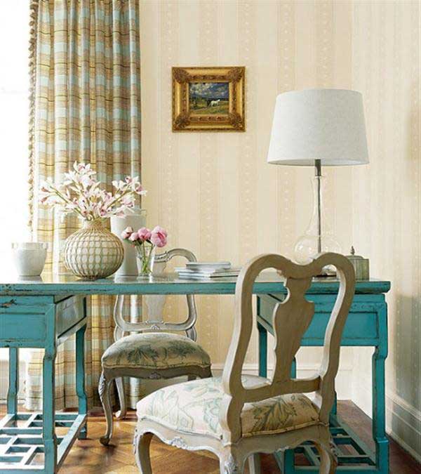 French Country Interior Design Office