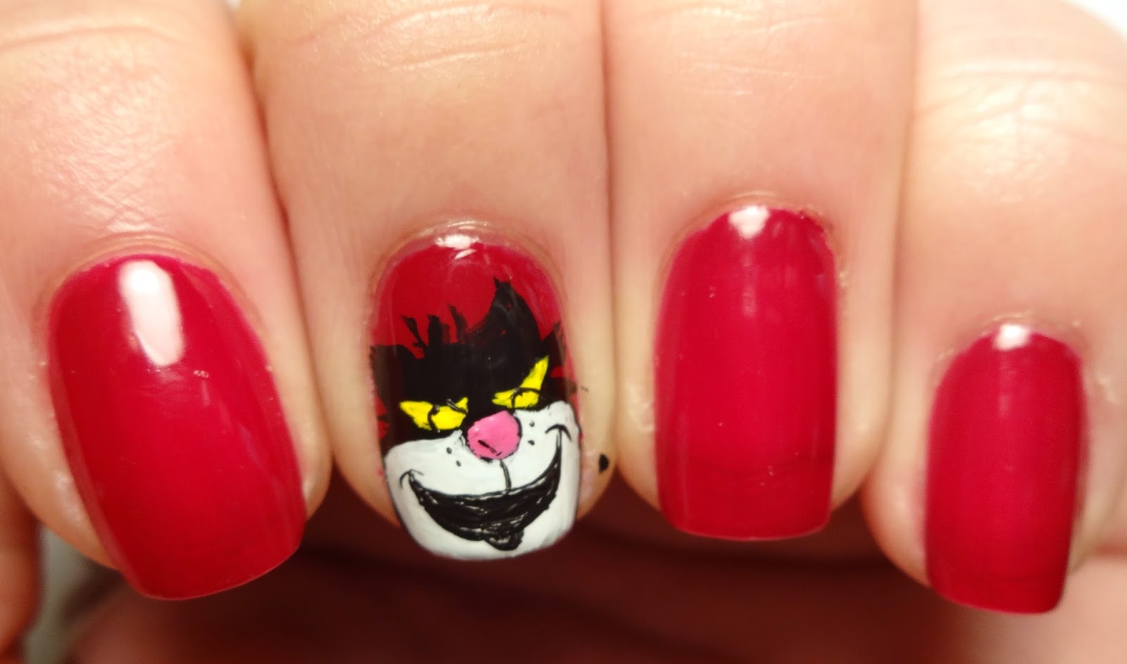 Lucifer Cinderella Nail Art