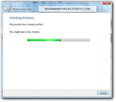 Verification Product Key Windows 7