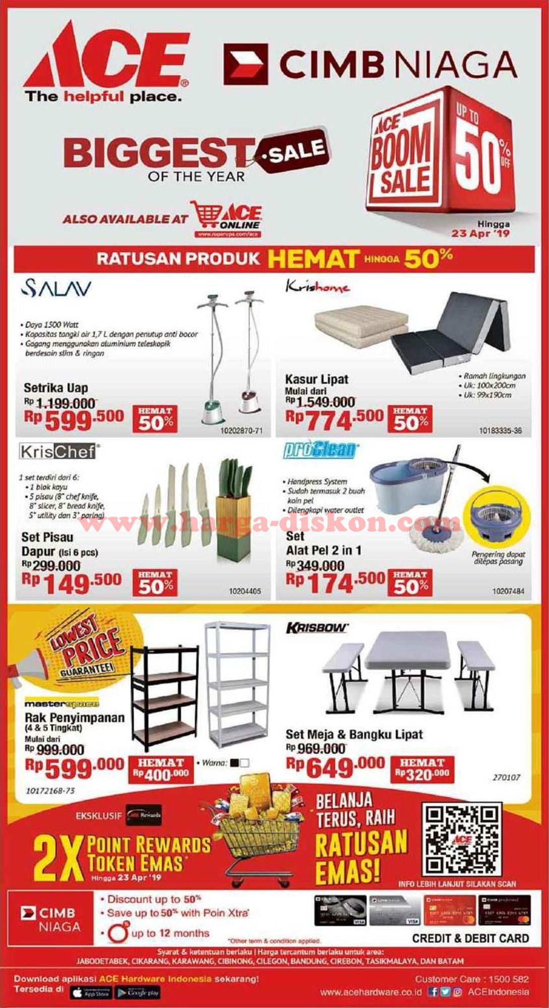 Promo ACE HARDWARE Terbaru BOOM SALE