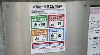 Resources and household waste collection point