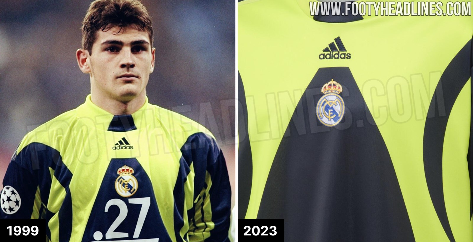 New Real Madrid 2023 Goalkeeper Remake Kit Leaked - Footy Headlines