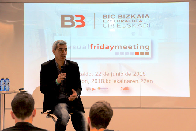 El gerente de BIC Bizkaia Ezkerraldea, Iñaki Calvo