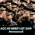 ACC 119 Merit List Published - 37 Soldiers Cleared SSB Interview