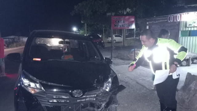 Kecelakaan Beruntun di Desa Mattirowalie Libatkan Tiga Mobil 