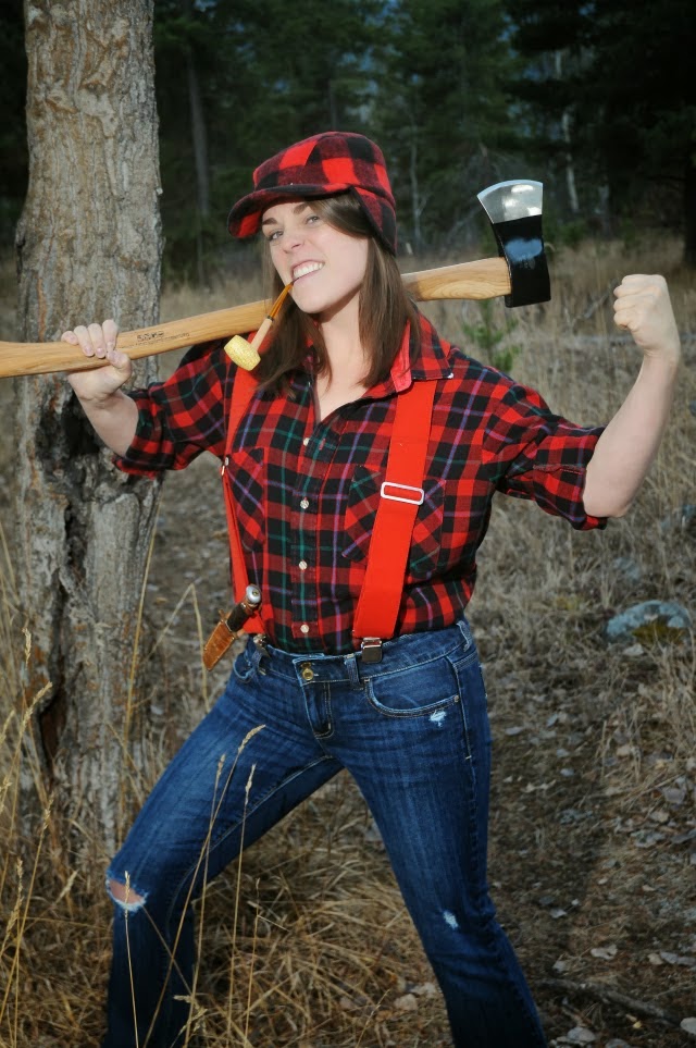 Hot Lumberjack Girl - Lumbersexual ladies