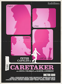 Doctor Who The Caretaker retro poster