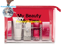 Logo Regalo sicuro : il Kit ''My Beauty My Time'' con 5 prodotti Shiseido