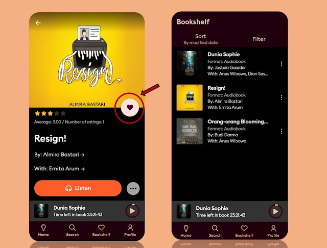 fitur aplikasi audiobook