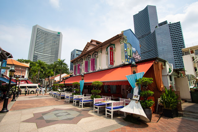 Bussorah street-Quartiere arabo-Singapore