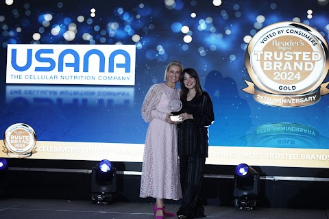 USANA PH Receives Gold Label for Most Trusted Natural Food Supplements at the 2024 Reader’s Digest Trusted Brands Awards