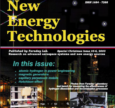 NEW ENERGY TECHNOLOGIES