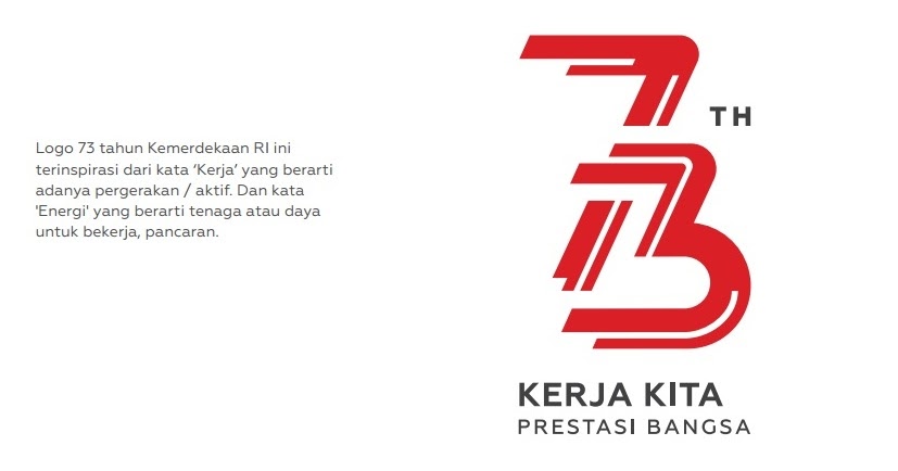 Inilah Logo HUT Kemerdekaan RI ke-73  Media Informasi 