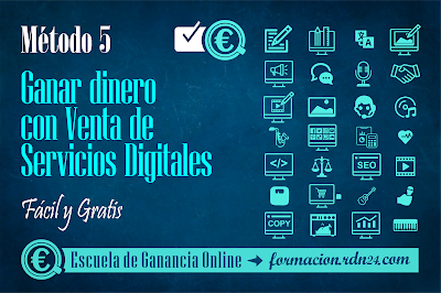 Ganar dinero con Venta de Servicios Digitales