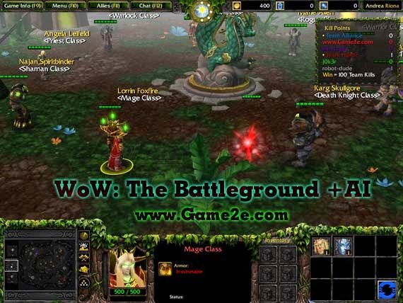 WoW: The Battleground AI 1.0.a map download - Game2f