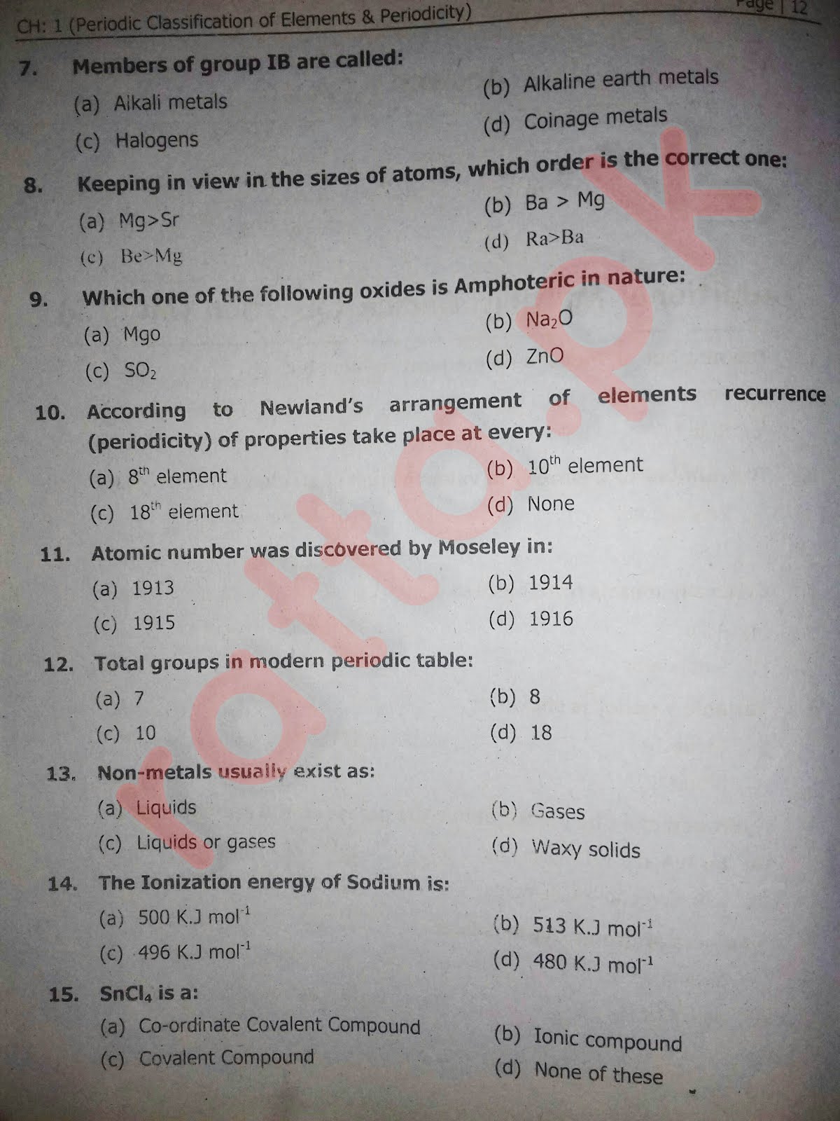 Pdf answer key to section 18 1 review introduction to ...