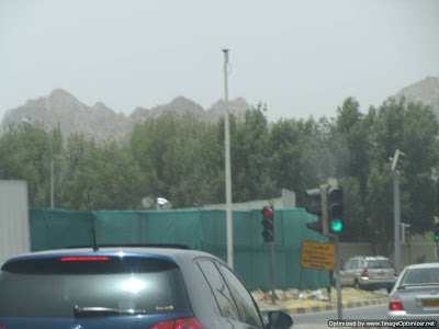 Wadi Kabir Bakhoor Roundabout destroyed May 2012 to build flyover.