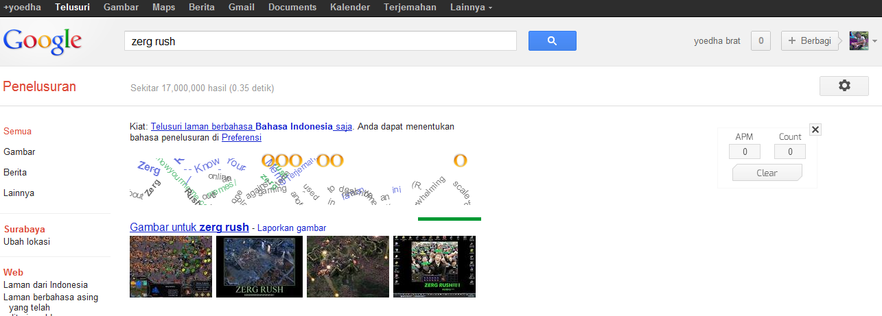 Google Zerg Rush Terbaru  cadas