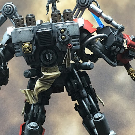 Grand Master in DreadKnight Armor rear close-up