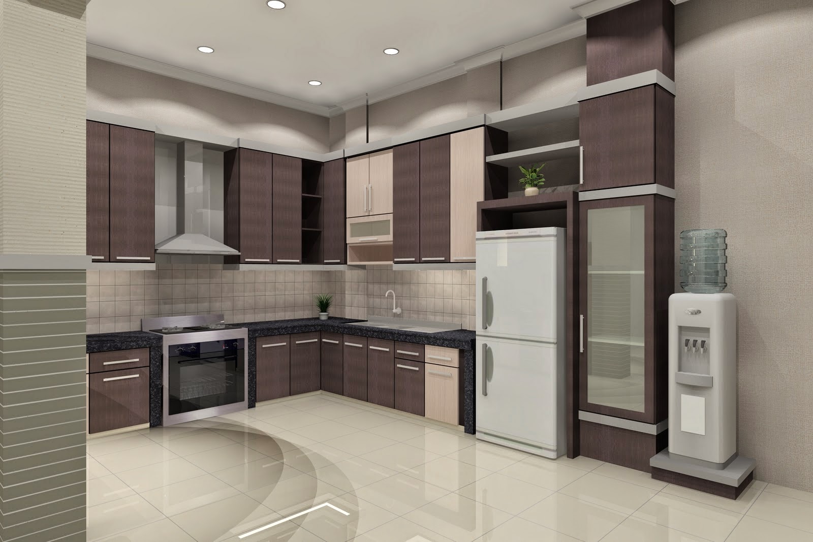 Examples of Simple Minimalist Kitchen Design New 2015 